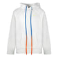 Off-White Long Drawstrings White Oversized Hoodie