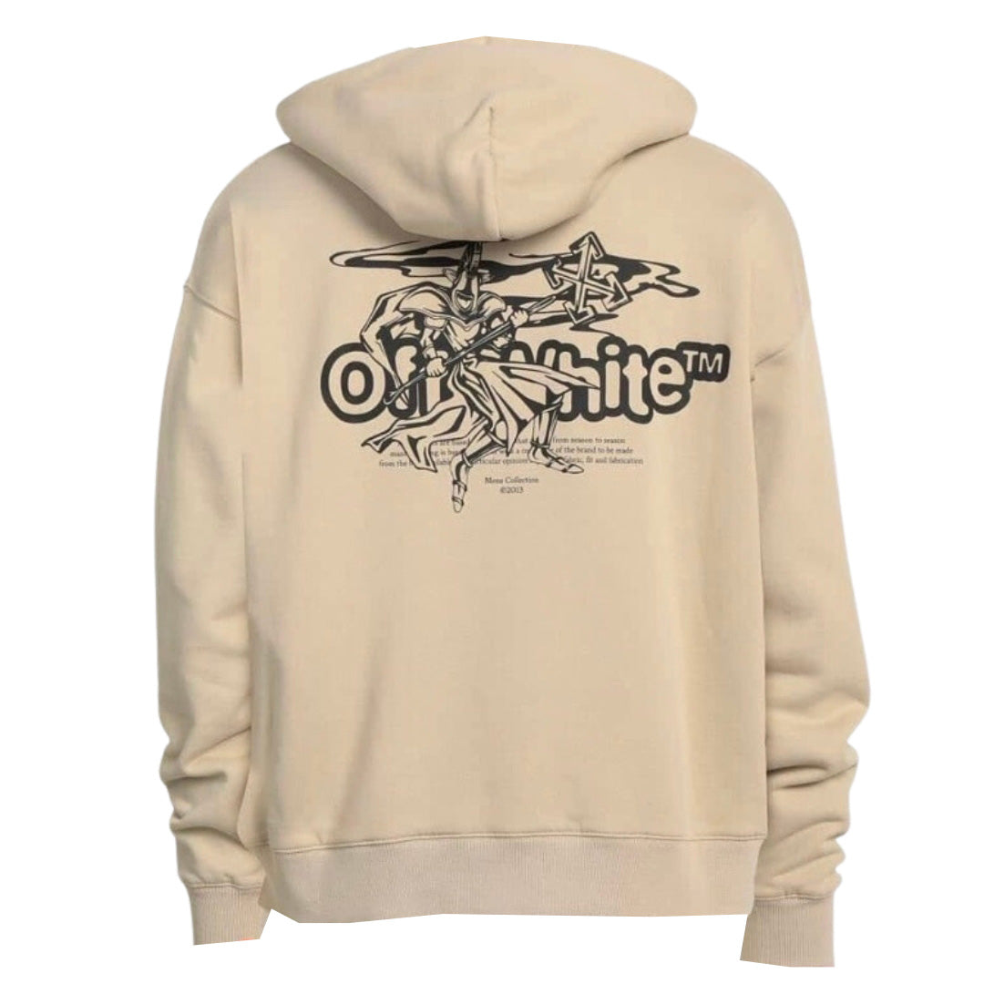 Off-White Dark Sand Warrior Skate Hoodie