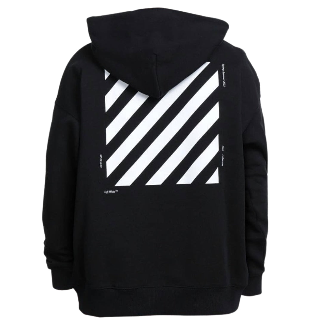 Off-White Diag Square Skate Black Hoodie