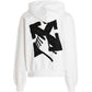 Off-White Hand Arrow Boxy White Oversized Hoodie