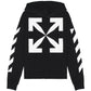 Off-White Diag Arrow Black Slim Zip-Up Hoodie