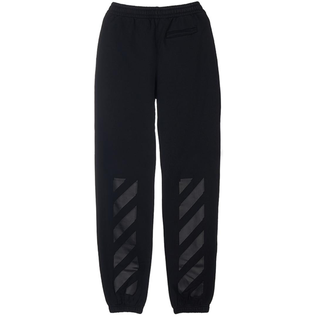 Off-White Diag Tab Slim Black Sweat Pants