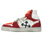 Off-White Box Arrow Logo Red Sneaker