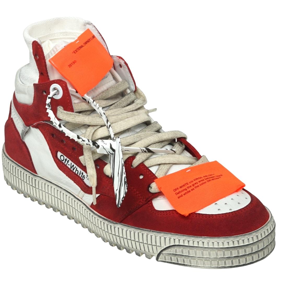 Off white off court red sale