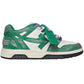 Off-White Out Of Office Vintage Calf Leather Green Sneakers