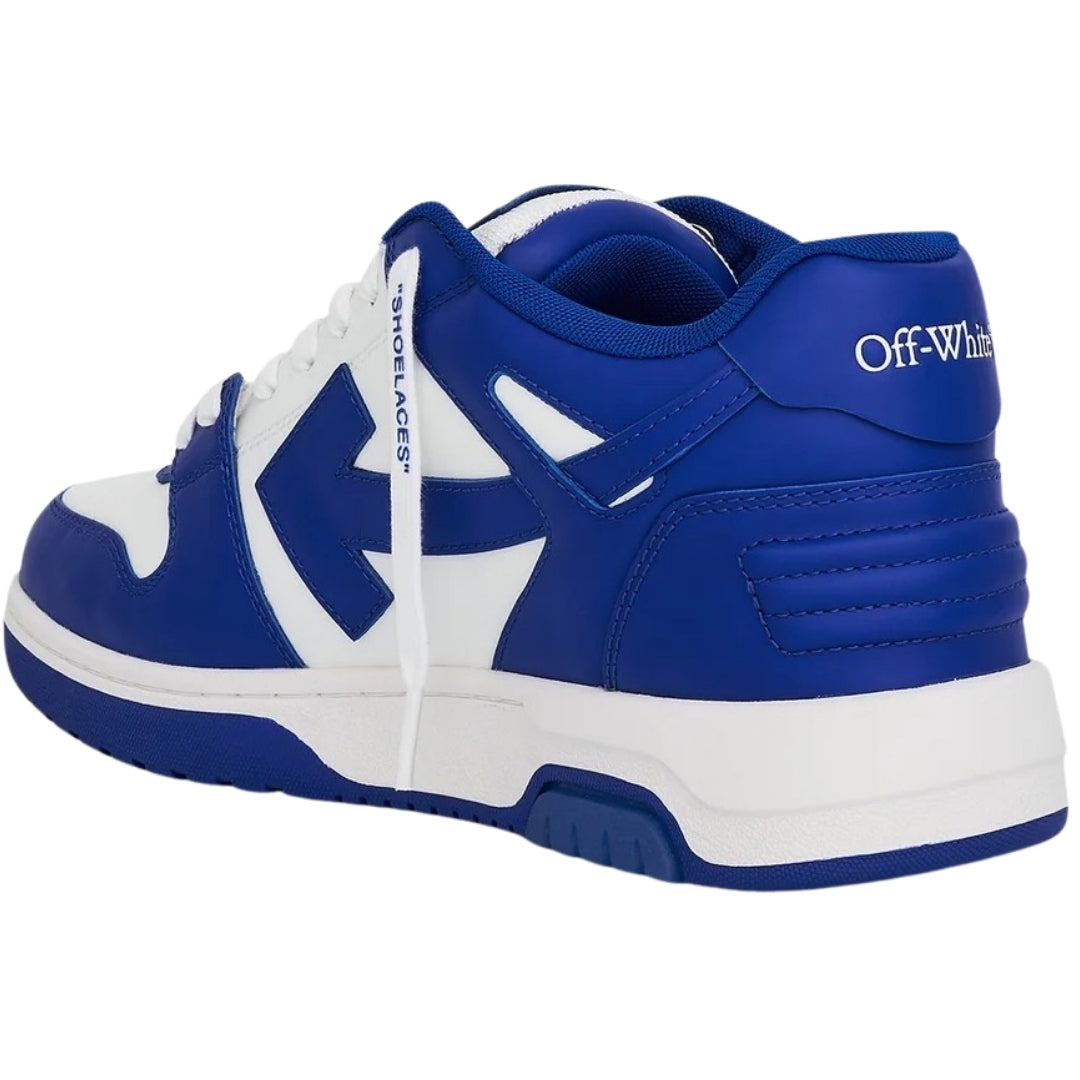 Off-White Out Of Office Leather Blue Sneakers