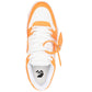 Off-White Out Of Office Orange Leather Sneakers