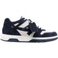 Off-White Out Of Office Navy Blue Suede Sneakers