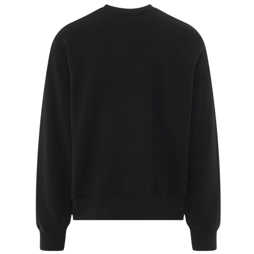 Palm Angels Split Shark Logo Black Sweatshirt - Style Centre Wholesale