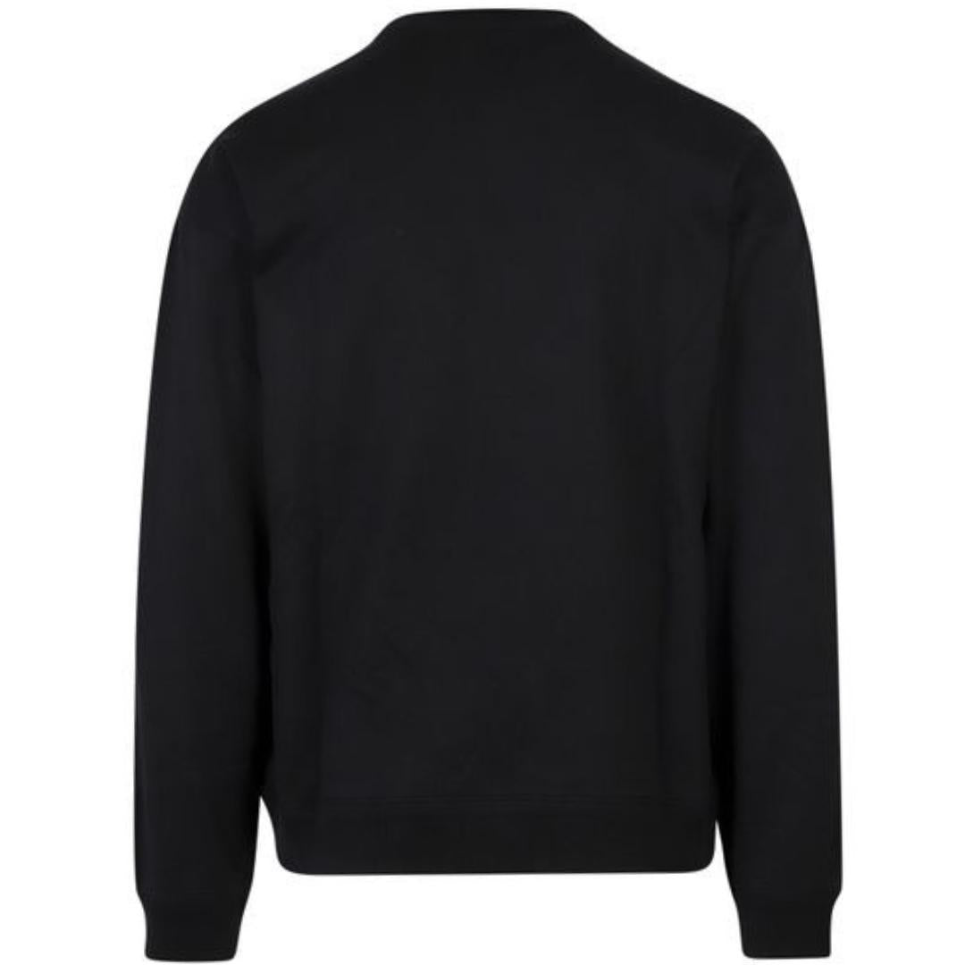 Palm Angels Logo Crew Black Sweater PMBA0262S22FLE0091001