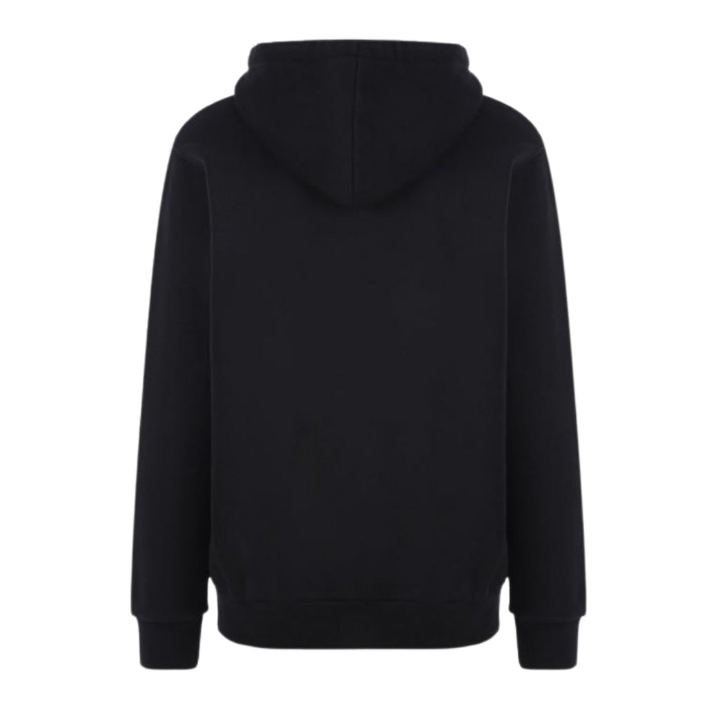Palm Angels La Spray Paint Logo Black Hoodie - Style Centre Wholesale