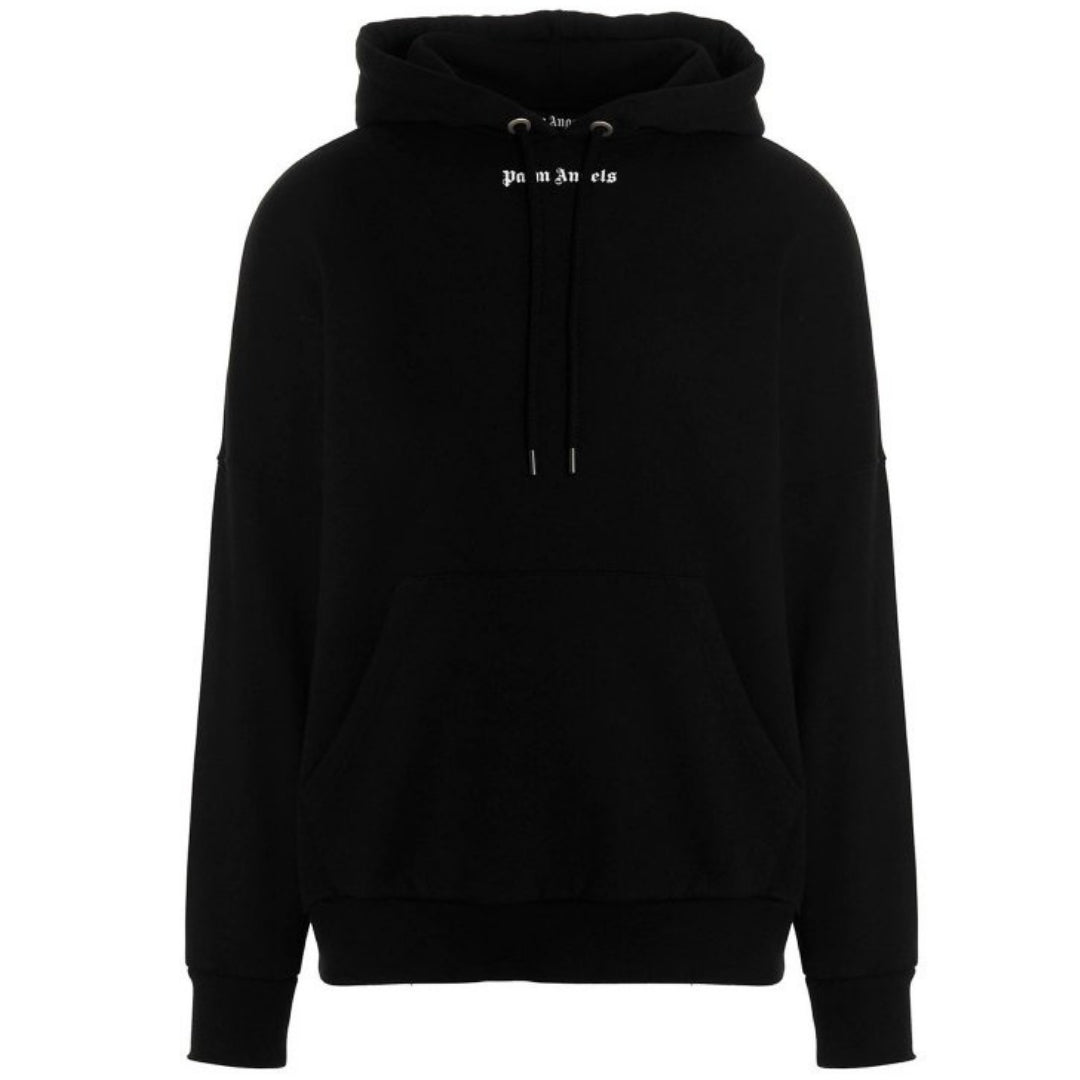 Palm Angels Classic Logo Black Hoodie