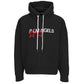 Palm Angels Embroidered Stars Logo Black Hoodie