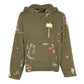 Palm Angels PXP Painted Raw Cut Green Hoodie - Nova Clothing