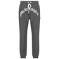 Palm Angels Mens Pmch011C99Fle0021001 Sweat Pants Faded Black - Style Centre Wholesale