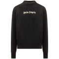 Palm Angels Classic Logo Black Knitted Jumper