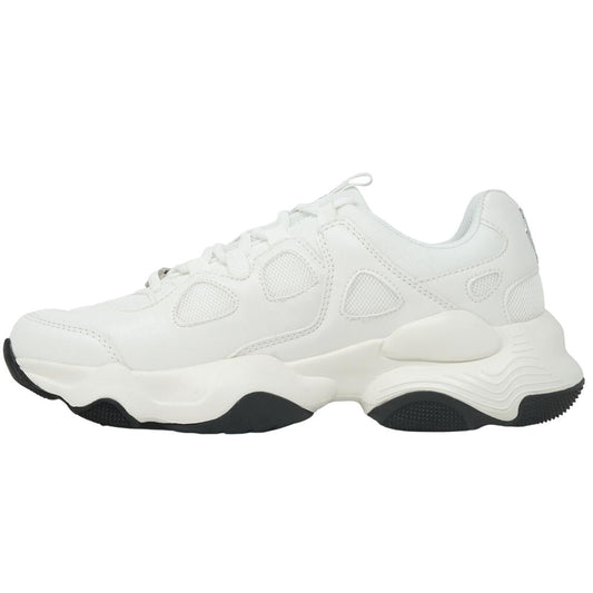 Plein Sport Brand Logo Tag White Sneakers