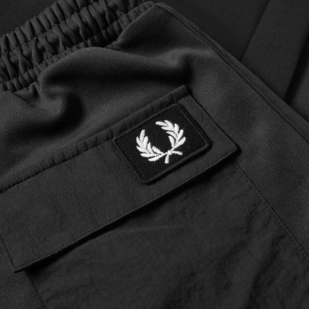 Fred Perry Woven Black Pants