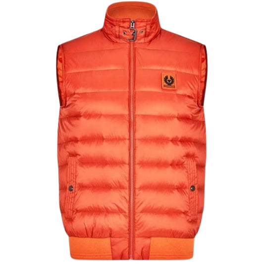 Belstaff Tonal Circuit Gilet Orange Down Filled Jacket