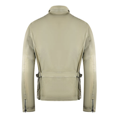 Parajumpers Truman Leather London Fog Beige Leather Jacket Truman Leather 233