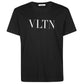 Valentino White VLTN Printed Logo Black T-Shirt