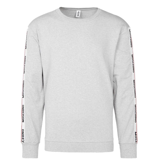 Moschino Tape Logo Grey Jumper