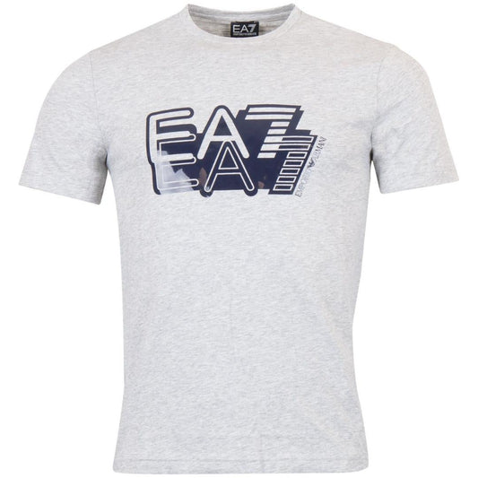 EA7 Mirror Logo Grey T-Shirt