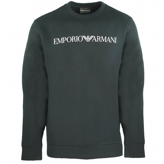 Emporio Armani EA Logo Black Jumper