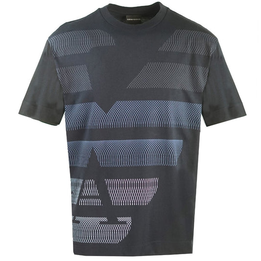 Emporio Armani Large Eagle Logo Navy T-Shirt