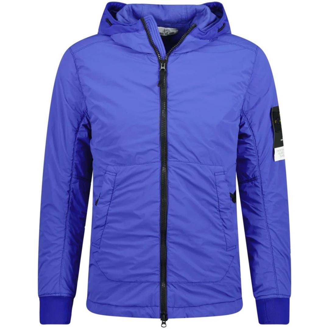 Stone Island Polartec Alpha Blue Hooded Jacket