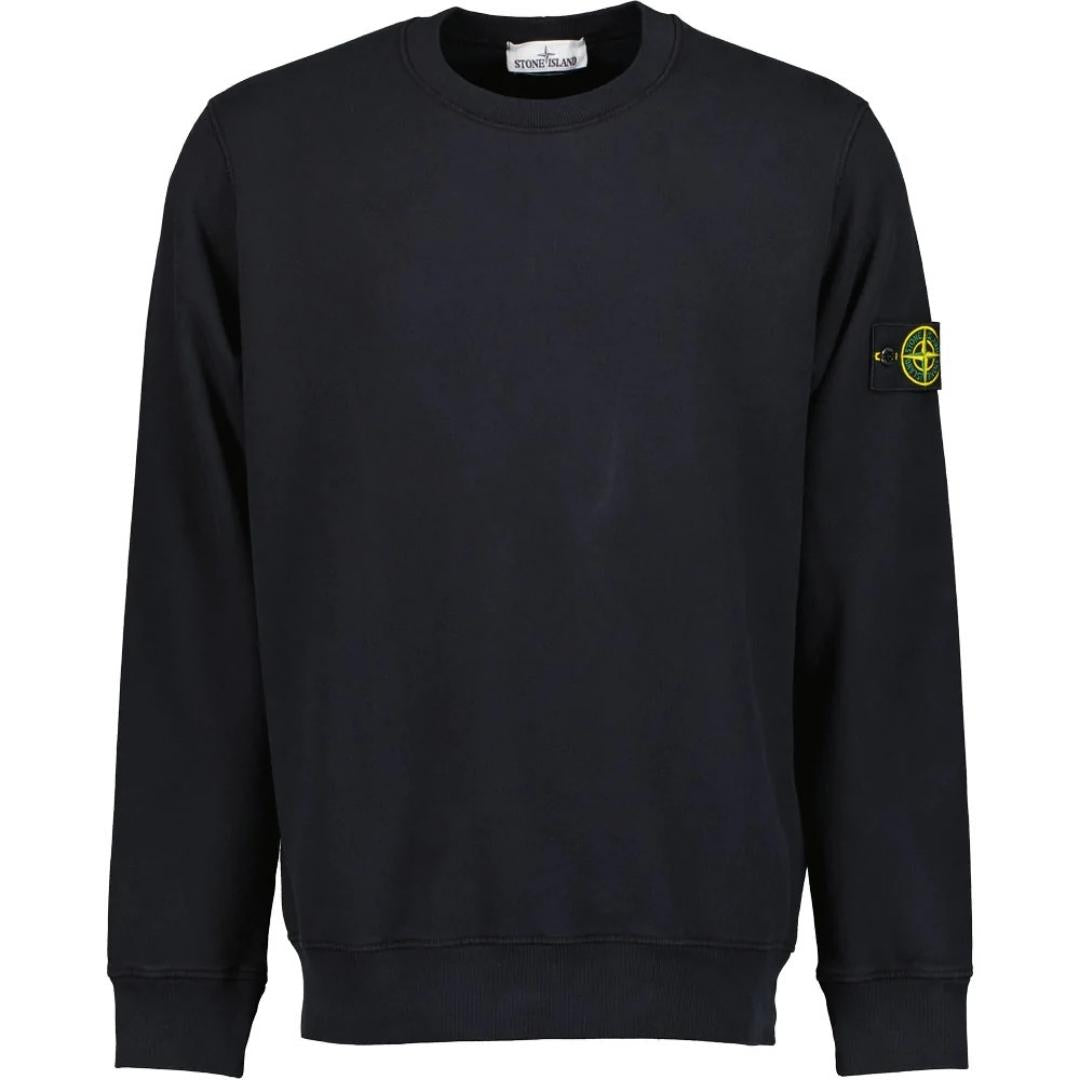 Stone Island Garment Dyed Crew Neck Sweater