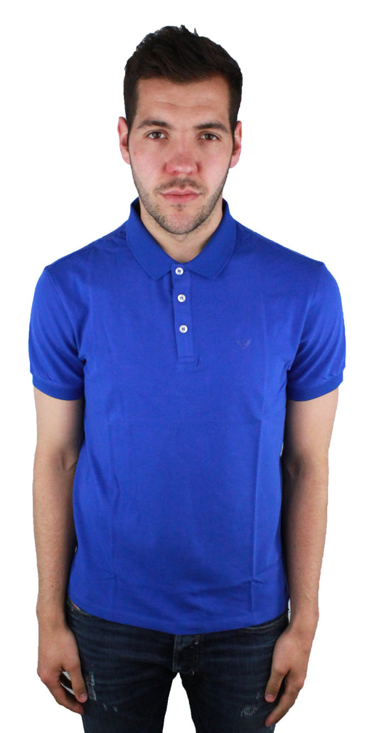 Emporio Armani 8N1F12 1JPTZ 0945 Polo Shirt - Nova Designer Clothing Luxury Mens 