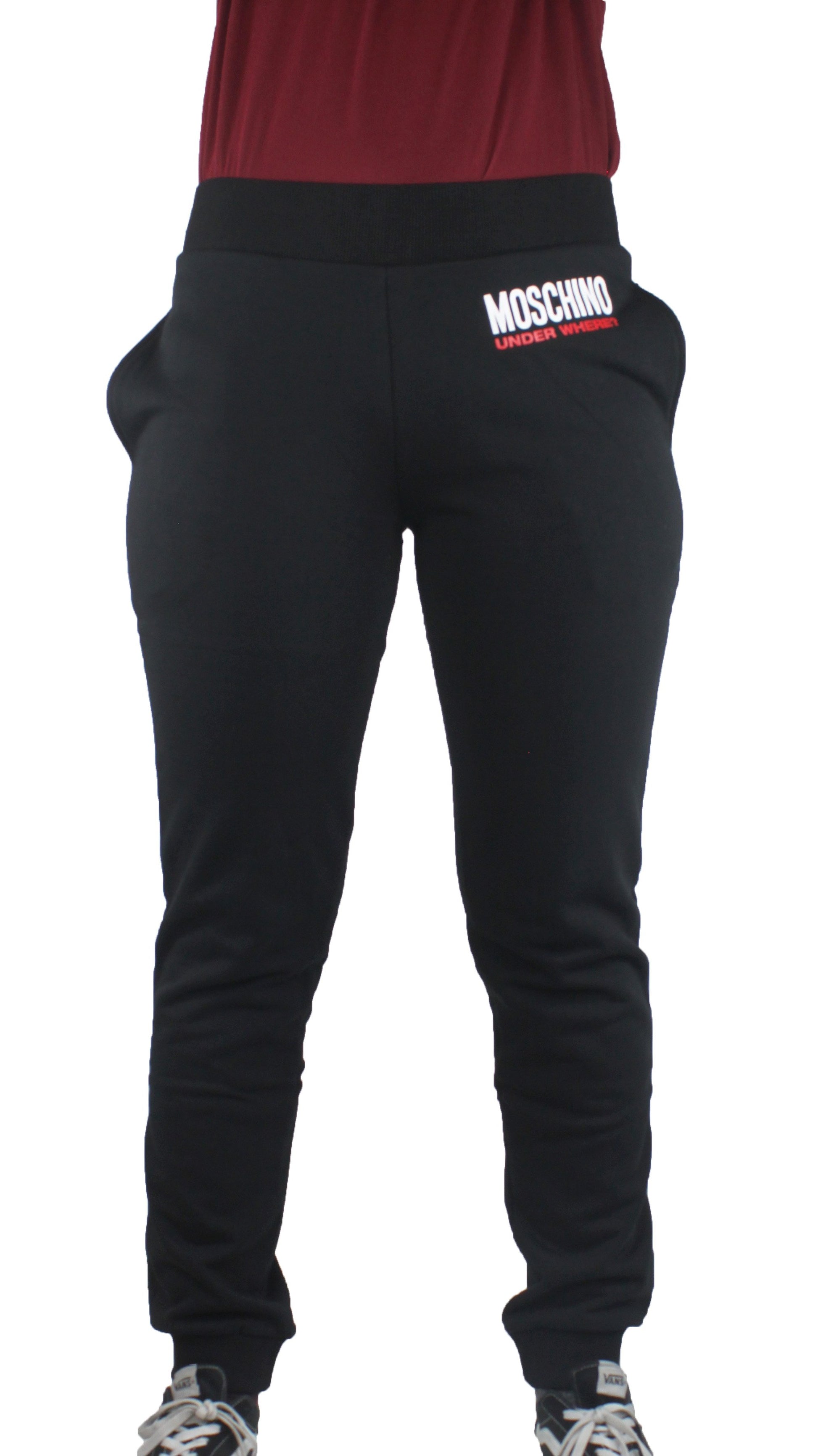 Moschino A4210 9004 0555 Sweat Pants - Style Centre Wholesale