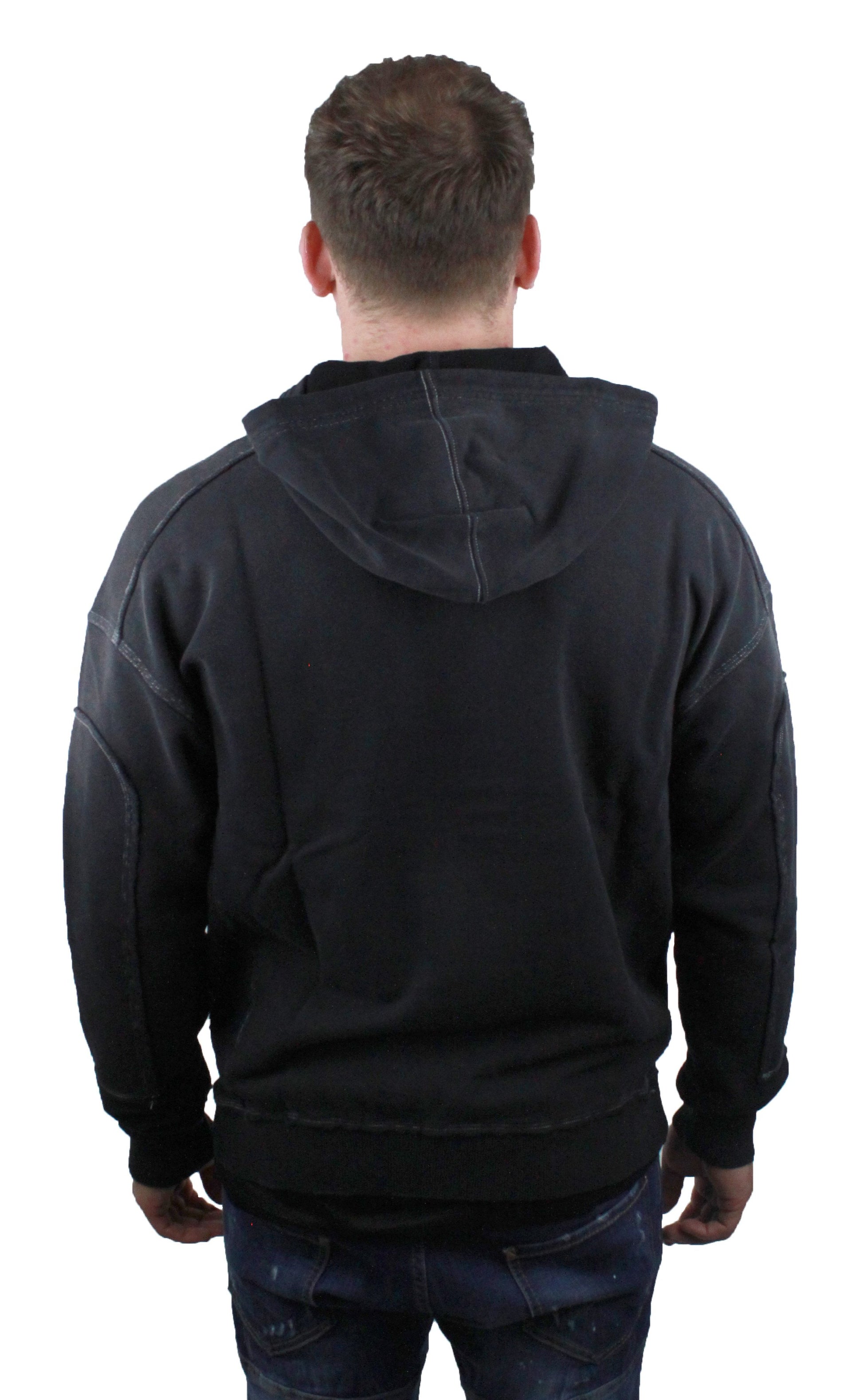 Givenchy BM708P3003 001 Mens Black Hoodie - Style Centre Wholesale