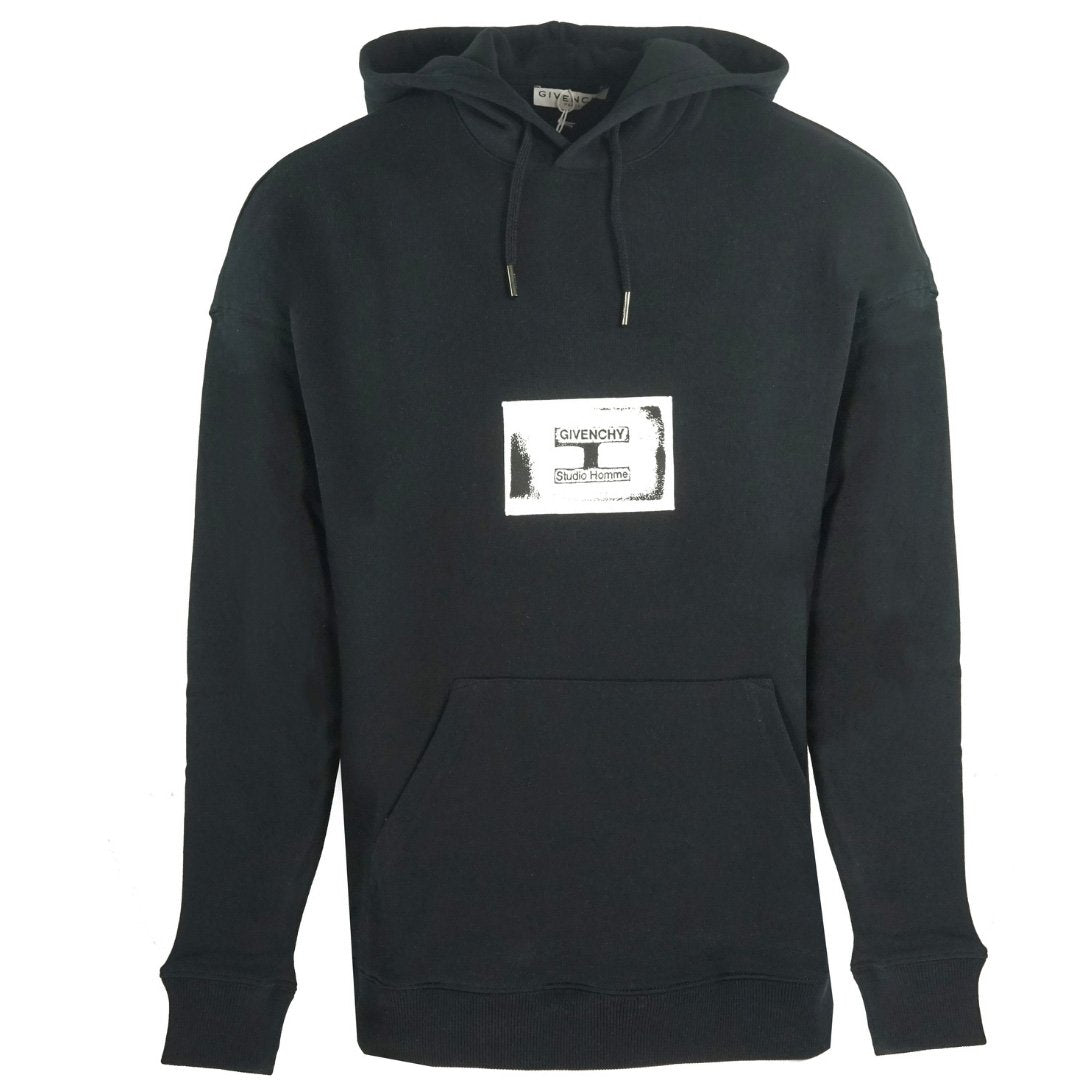 Givenchy Box Logo Black Hoodie