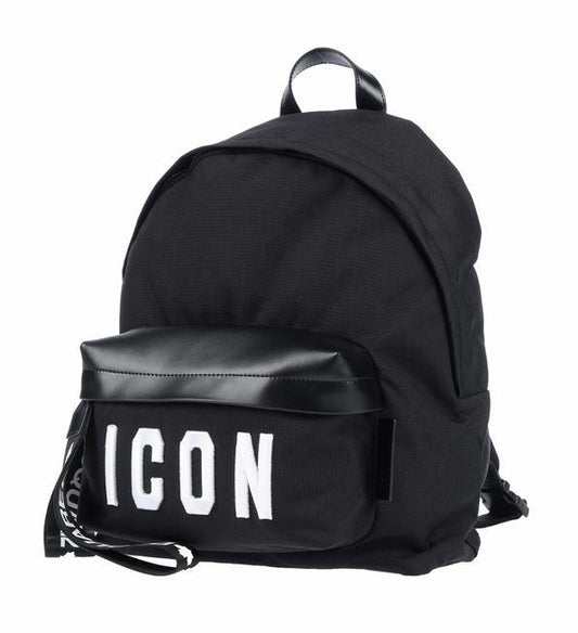 Dsquared2 ICON Black White Logo Backpack