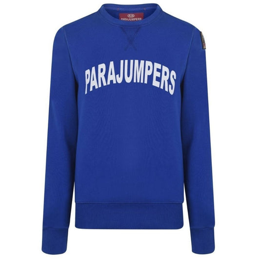 Parajumpers Caleb Bold Logo Blue Jumper