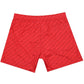 Philipp Plein Repetitive Logo Red Swim Shorts