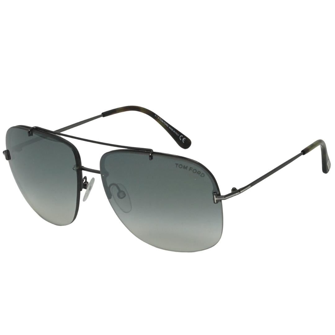 Tom Ford Shelby-02  Dark Silver Sunglasses