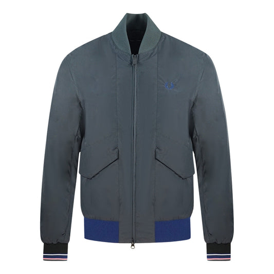 Fred Perry J7510 491 Grey Bomber Jacket