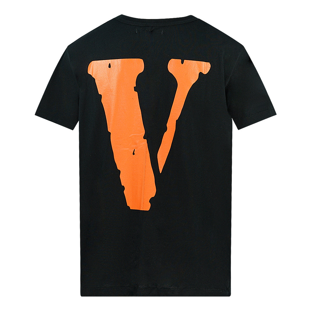 Off-White x Vlone Large V Logo Black T-Shirt
