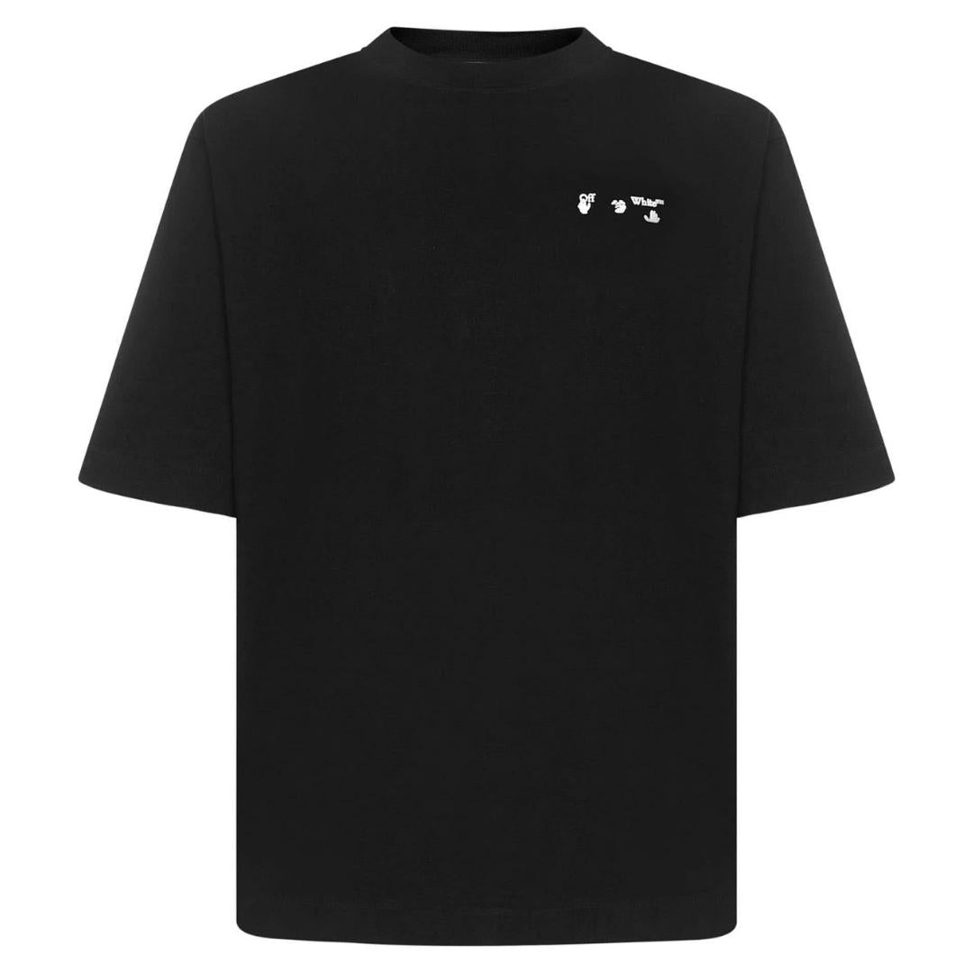 Off-White Classic Hands Logo Black T-Shirt