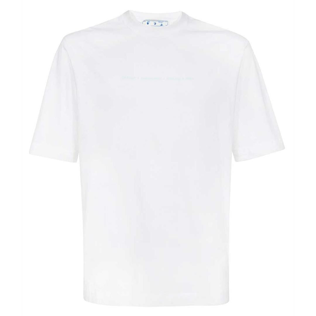 Off-White Marker Arrow Logo Skate White T-Shirt