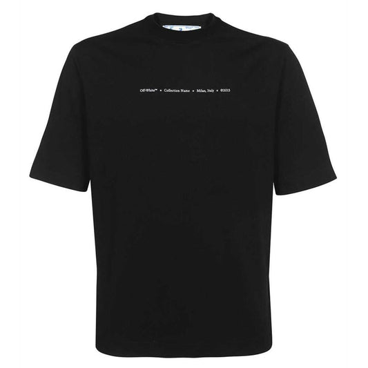 Off-White Marker Arrow Logo Skate Black T-Shirt