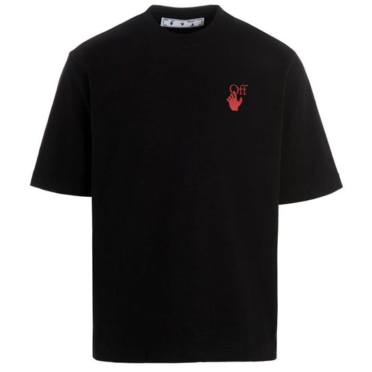 Off-White Star Arrows Logo Black T-Shirt