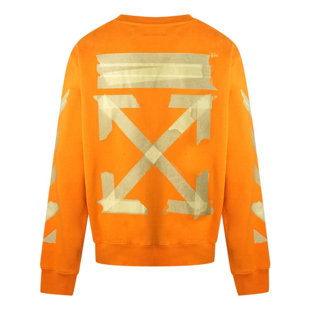 Off white x on sale vlone sweatshirt orange