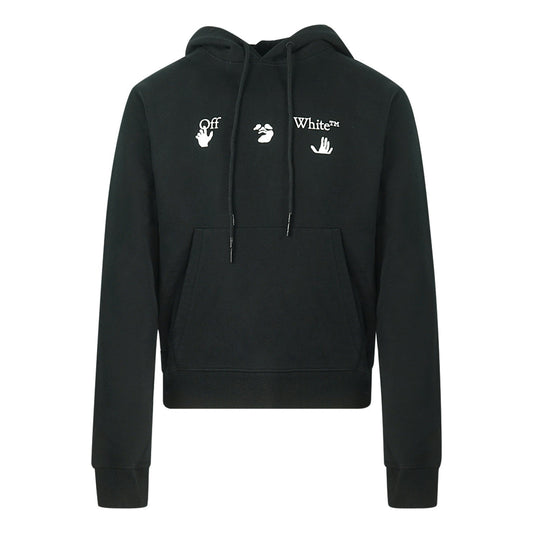 Off-White Classic Hand Logo Black Hoodie