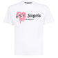 Palm Angels Palm Beach Heart Spray Paint Logo White T-Shirt