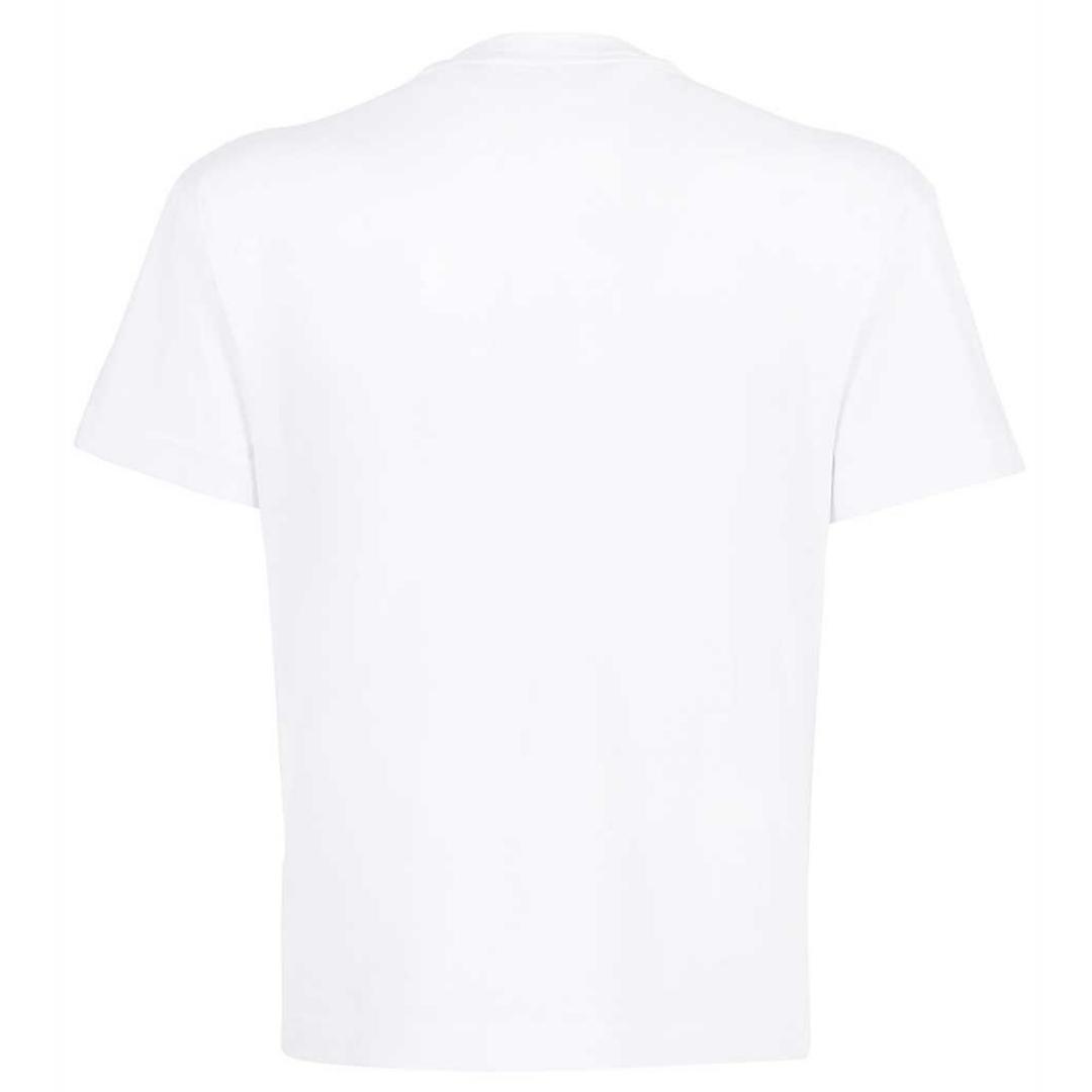 Palm Angels Palm Beach Heart Spray Paint Logo White T-Shirt