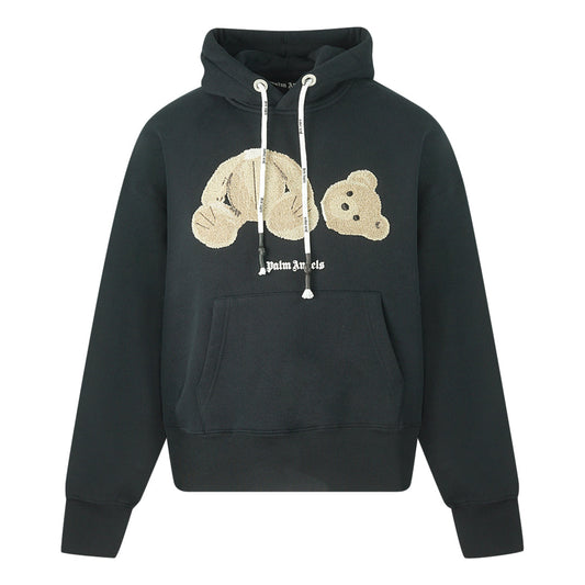 Palm Angels Brown Kill The Bear Black Hoodie